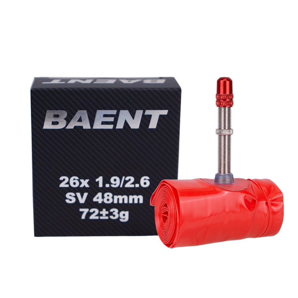 BAENT TPU Ultralight Bicycle Inner Tube Mountain Bike Tire Schrader Valve BAENT TPU Ultralight Bicycle Inner Tube Mountain Bike Tire Schrader Valve